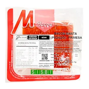 Bacon Manta Muffato Foods Frimesa Pedaço Kg