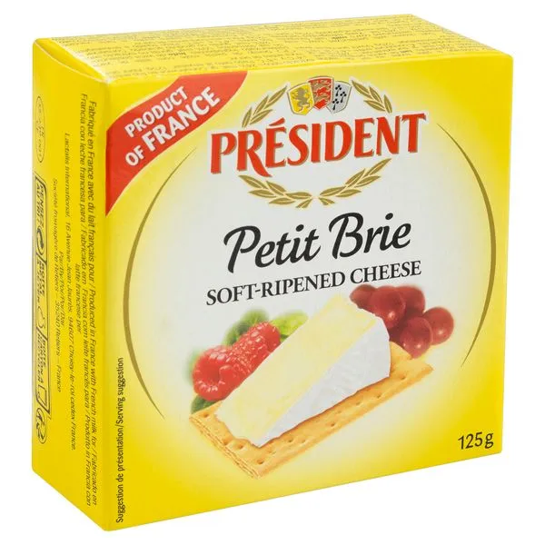 Queijo Brie Président Petit 125g
