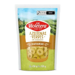 Azeitona Verde La Violetera Fatiada Doy Pack 120g