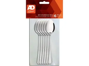 Jogo de Colher de Mesa Atenas 6 Peças