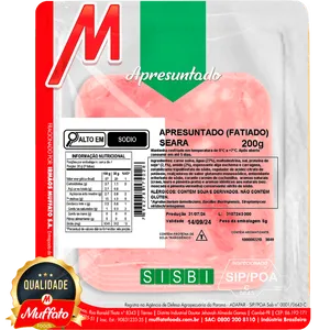 Apresuntado Muffato Foods Seara Fatiado 200g