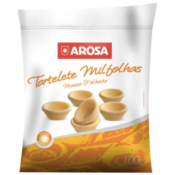 Tartelete Arosa Mil Folhas 100g
