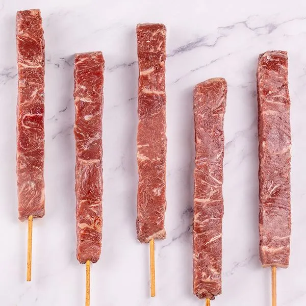 Espetinho de Carne Bovina Temperada Swift 900g