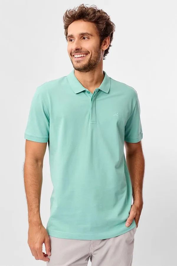 Polo Básica Piquet Premium Verde Claro VERDE CLARO/P
