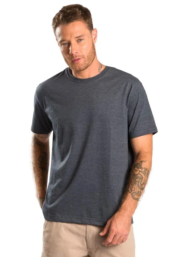 T-Shirt Básica Mescla Comfort Azul Marinho AZUL MARINHO/GG