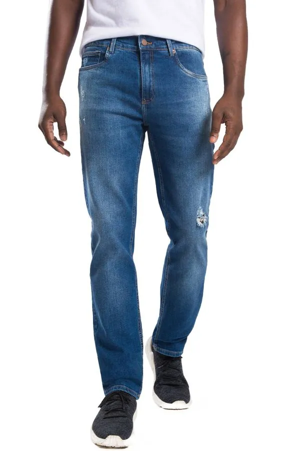 Calça Jeans Slim Premium Flex Destroyer destroyer/50