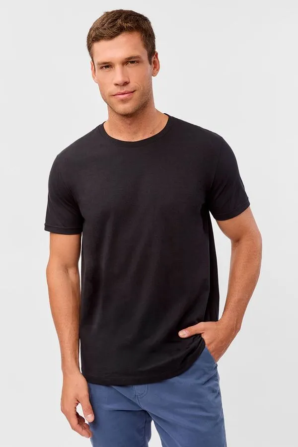 T-Shirt Básica Comfort Preta PRETA/M