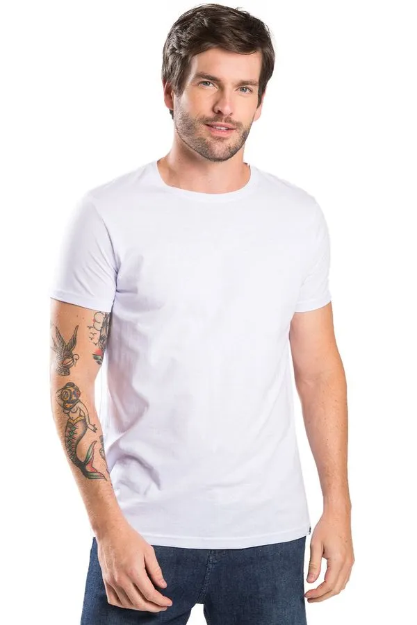 T-Shirt Básica Comfort Branca BRANCA/GG