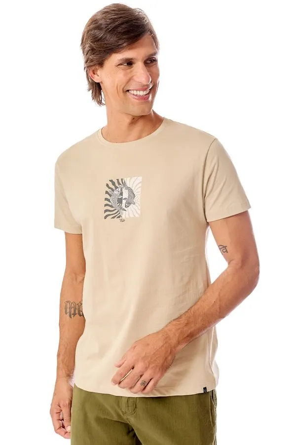 T-Shirt Estampada Wisdom Khaki KHAKI/P
