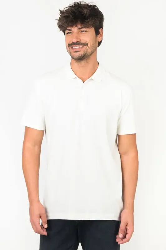 Polo Especial Pima Off White OFF WHITE/M