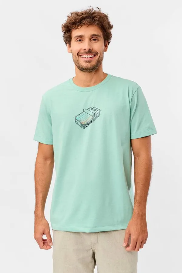T-Shirt Estampada Surfing Verde Clara VERDE CLARA/P