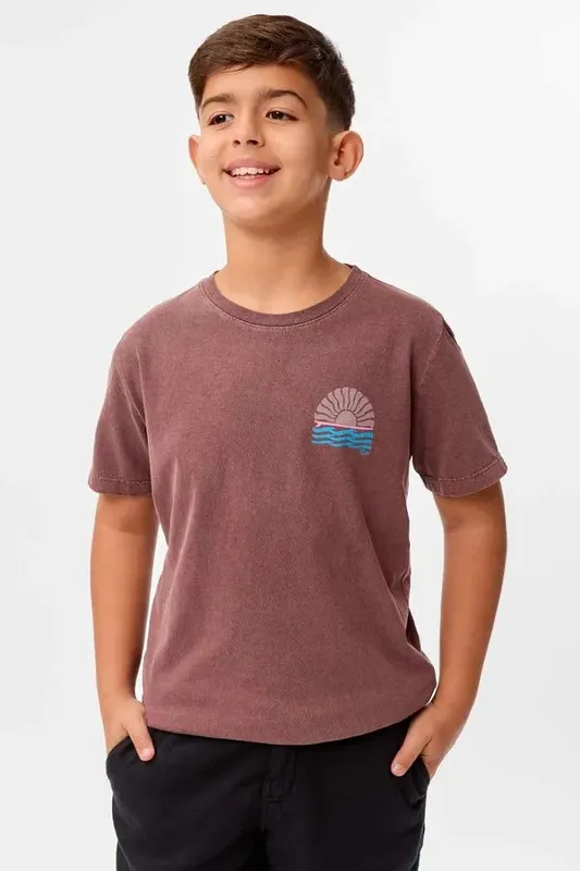T-Shirt Infantil Estampada Sunny Vinho VINHO/6