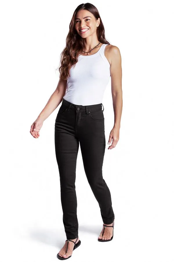 Calça Jeans Skinny Black BLACK/40