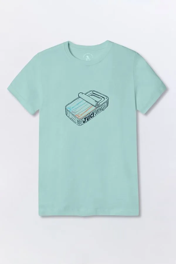 T-Shirt Infantil Surfing Verde Clara VERDE CLARA/12