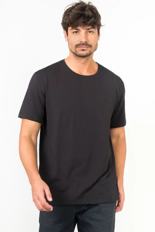 T-Shirt Básica Premium Pima Preta PRETA/GG