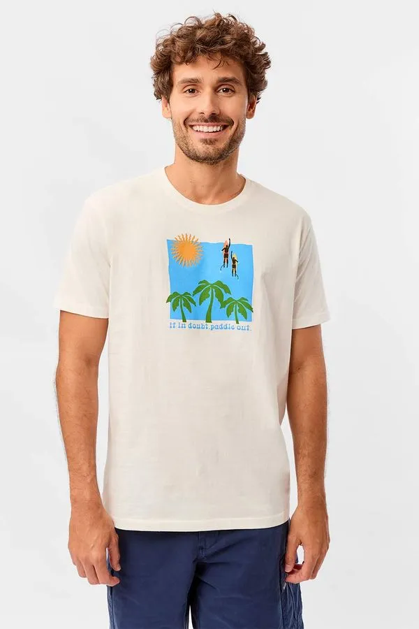 T-Shirt Estampada Com Relevo Off White OFF WHITE/P