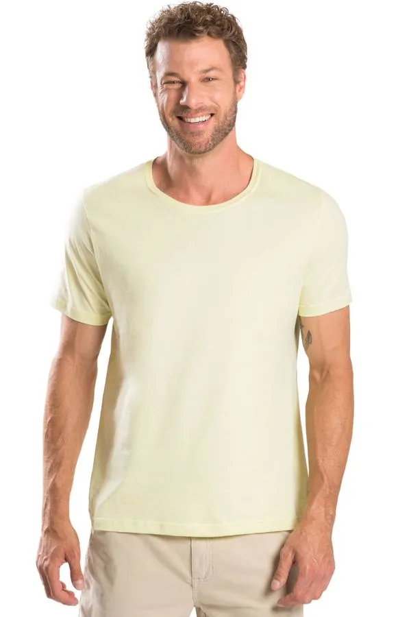 T-Shirt Básica New Comfort Amarela Clara AMARELA CLARA/G