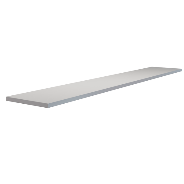 Prateleira de Parede da Multivisão, MDP, Madeira, 30x120 - PBS-20120-UV Branco