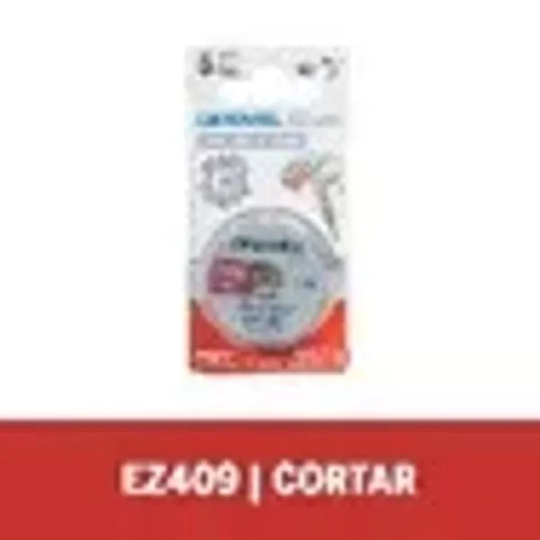 Disco de Corte para Metal Dremel EZ 409 38mm com 5 Unidades Ez 409 Disco de Corte p/ Metal Dremel