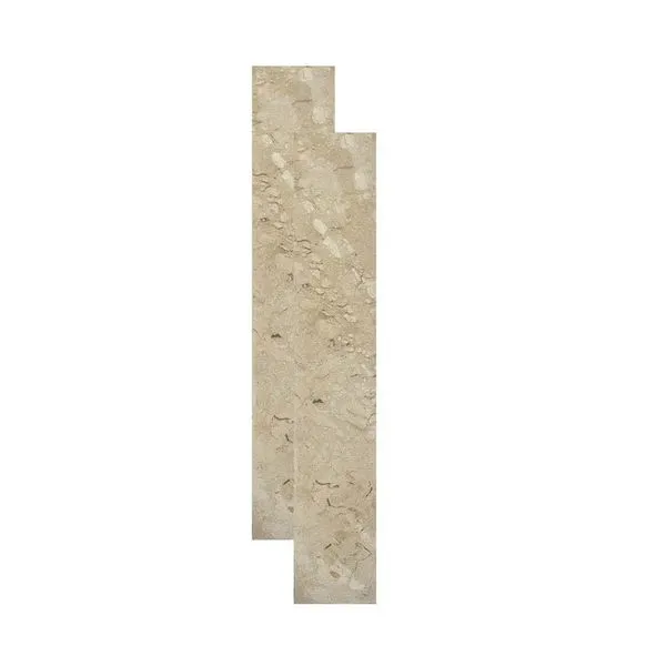 Rodapé de mármore 40x7cm travertino Granífera
