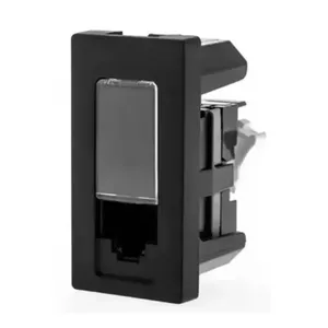 Tomada Dados LCS2 RJ45CAT5E 1M Preta 615045PT