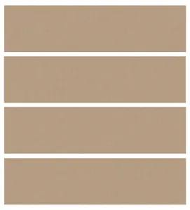 Revestimento de Parede Monocolor Bold Mate 7x26cm Nut 0,90m² Portobello
