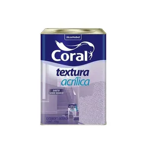 Textura Acrílica para Parede Branco 25kg Coral