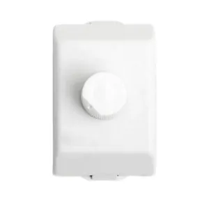 Controle Ventilador Comercial de Teto Sobrepor Multicraft Controle Ventilador Comercial Branco Sobrepor
