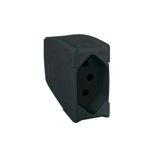 Plugue Prolongador 10A Preto Pial