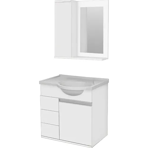 Conjunto New Aspen 64CM Branco Bonatto