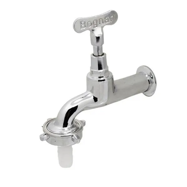 Torneira Tanque/Jardim Parede Bica Longa Cromado 1130 Bognar Torneira para Tanque/Jardim Parede Longa 1130 Cromado