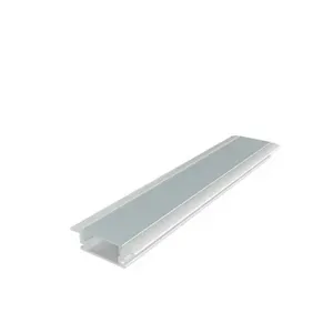 Perfil Embutir de Alumínio Way sem Fita Led Branco 2m Bronzearte