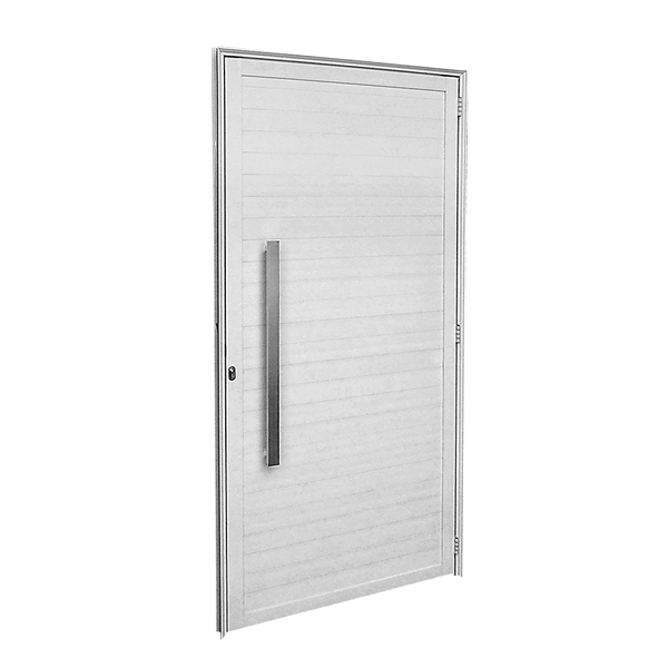 Porta Lambril Puxador Esquerda 210x90 Branco Fortsul Esquadrisul
