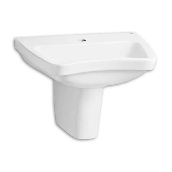 Lavatório para Coluna Celite Acesso Plus 600x415 mm Branco Lavatório para coluna 600X415 com mesa acesso plus