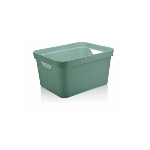 Caixa organizadora Cube 32L grande verde menta OU