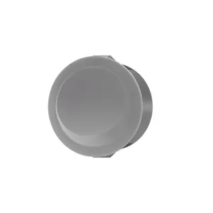 Interruptor Redondo de Embutir Simples 12A 250V Cinza Weg
