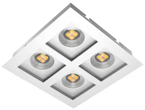 Spot de embutir par16 4 luzes gu10 bcm - bcm ORLUCE