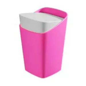 Porta algodão Square rosa Brinox
