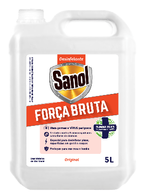 Desinfetante Força Bruta Original 5L Sanol