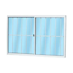 Janela De Correr 2 Folhas Grade 100x100 Bc Soft Mgm