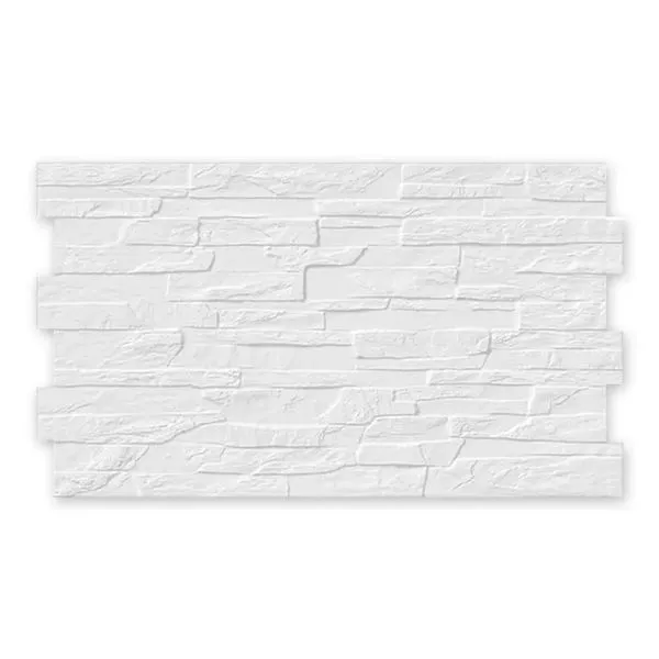 Revestimento Encaixe Oasis Granada Branco Esmaltado 31x54cm Caixa com 1,51 m² Borda reta Savane