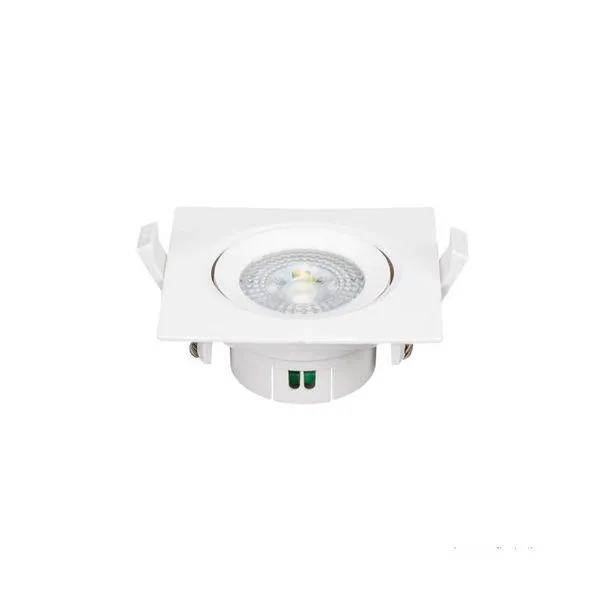 Spot LED quadrado 5W 3000K bivolt OL