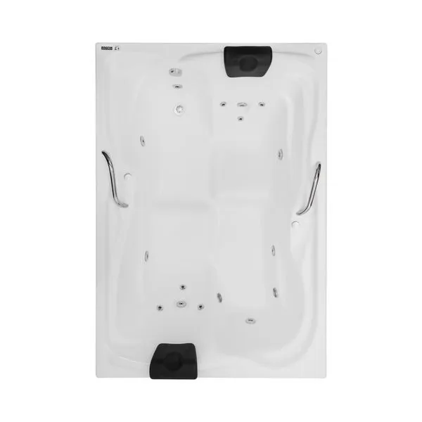 Hidromassagem Nobi Maggiore Gran Luxo 8 jatos 180x130cm branca Astra
