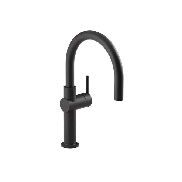 Torneira com Misturador Monocomando De Cozinha Crue Black Kohler