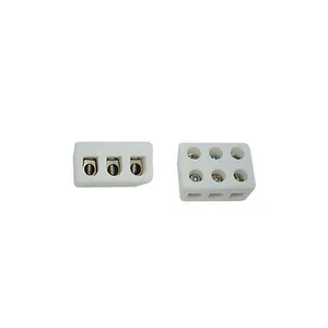 Conector tripolar de porcelana 25A 250V Kit-Flex