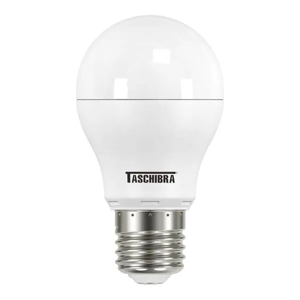 Lâmpada LED Bulbo Luz Amarela E27 Bivolt Taschibra Lâmpada Bulbo LED 9W 803 Lúmens Bivolt Luz Amarela