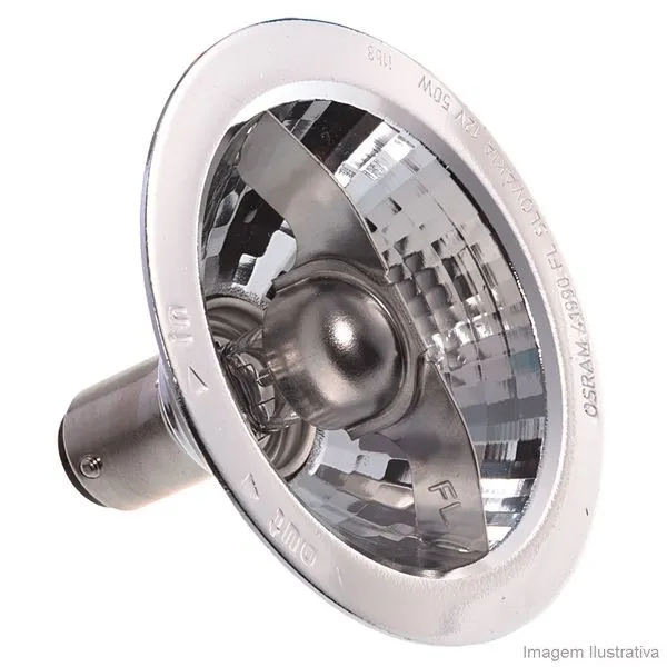 Lâmpada Halospot 70 24 12V 50W 2900K branca Osram