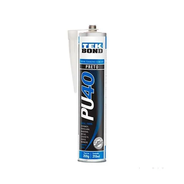 Selante de Pu40 310ml Preto Tekbond