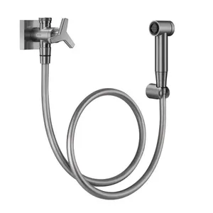 Ducha Higienica de parede com Registro Docolcity Grafite Docol