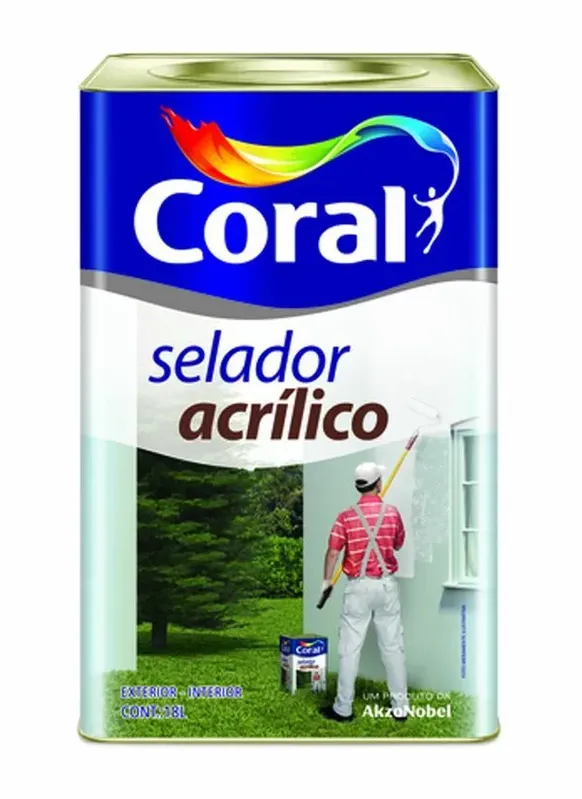 Selador Acrílico Coral 18L